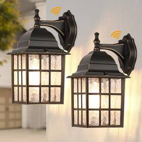 Wtwl159cb2 Wihtu Black Dusk To Dawn Outdoor Lights For House With Gold Rim Sensor Exterior Li Wtwl159cb2 Wihtu Black Dusk To Dawn Outdoor Lights For House With Gold Rim Sensor Exterior Li