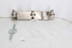 Sg-501-3l-sn Winshen See Notes Vanity Metal Wall Fixture W Seeded Glass Nickel