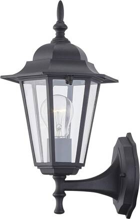 Ws-wl003 Wisbeam Outdoor Wall Lantern Black Sconce For House Porch Lighting Fixture