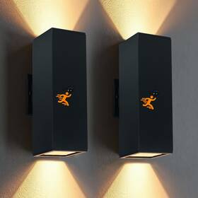Wiselume 720310875098 2 Pack Motion Sensor Outdoor Wall Lights Dusk To Dawn Up And Down Sconces With Wiselume 720310875098 2 Pack Motion Sensor Outdoor Wall Lights Dusk To Dawn Up And Down Sconces With