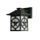Wl130mbk Portfolio Thoroughbred In Star Texas Western Black Outdoor Wall Light