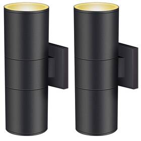 Wowlite 720310874206 Modern Outdoor Wall Lights Up And Down Mount Cylinder Sconce Mat Wowlite 720310874206 Modern Outdoor Wall Lights Up And Down Mount Cylinder Sconce Mat