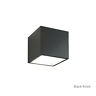 Ws-w9202-bk Modern Forms Black Bloc Led Outdoor Sconce Wide 790576376295