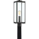 Wvr9007ek Quoizel Westover Earth Black Outdoor Post Mount 611728286470