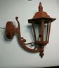 Wx0051-wu-bk Unknown Outdoor Exterior Light Fixture Lantern Cast Aluminium Wall Sconce