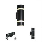 Xbw1112bk Outdoor Wall Lights In With Aluminum Construction Modern 733430205362