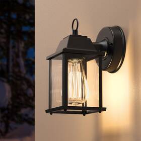 Dj-033 Xcofzob Outdoor Wall Lights Black Dusk To Dawn Lantern Lamp Wal