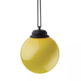 Xodus Innovations 313031512566 5 Inch Yellow Led Hanging Patio Globe