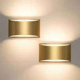 Yansun 313054238252 8 Inch 1-light Gold Modern Lantern Wall Sconce Up And Down Mount Light For Yansun 313054238252 8 Inch 1-light Gold Modern Lantern Wall Sconce Up And Down Mount Light For