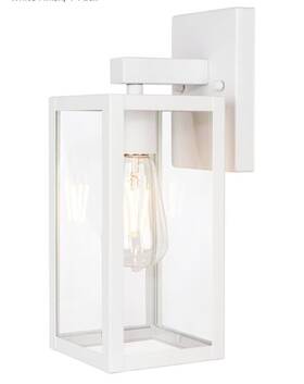 Fs00547 Yaokuem Outdoor Wall Lantern Sconce As Porch 13 Inch Without D2d White-1 Pack Fs00547 Yaokuem Outdoor Wall Lantern Sconce As Porch 13 Inch Without D2d White-1 Pack