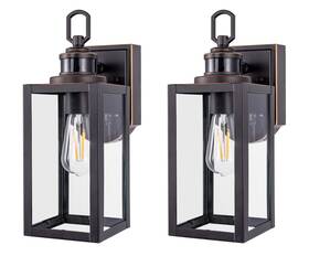 Ya-wl004 Yaokuem Dusk To Dawn Outdoor Wall Lantern Pir Motion Sensor Sconce As Porch Lig
