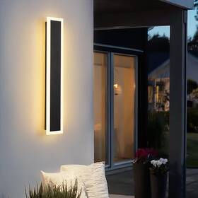 Yaowszm 752771654394 Outdoor Wall Light 3000k-6000k Modern Lights 12w Black Exterior Yaowszm 752771654394 Outdoor Wall Light 3000k-6000k Modern Lights 12w Black Exterior