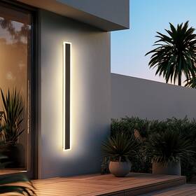 A868 Yaowszm 30w Outdoor Light 59inch Led Wall Sconce Rectangular Modern E