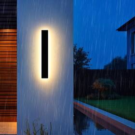 2023-8-12-2 Ycmgead Outdoor Wall Light Led Long Sconce 11.82in Ip65 Waterproof Black Modern 2023-8-12-2 Ycmgead Outdoor Wall Light Led Long Sconce 11.82in Ip65 Waterproof Black Modern