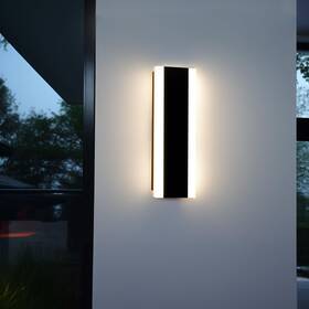 Ycmgead 766097716995 Outdoor Wall Light Fixtures Modern Long Led Sconce Black Exterior