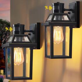T-hwbd2006 Yisuro Motion Sensor Outdoor Wall Lights Porch Light 3 Lighting Modes Dusk