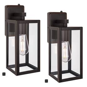 Yoonlit Smartlife 600358290704 Dawn Outdoor Wall Lantern Sconce As Porch Light Fixtures Anti-rust Galvaniz