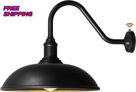 Ytzlvw 744759170750 24 Inch Extra Large Vintage Gooseneck Barn Light With Dusk To Dawn Sensor Farmhouse Ytzlvw 744759170750 24 Inch Extra Large Vintage Gooseneck Barn Light With Dusk To Dawn Sensor Farmhouse