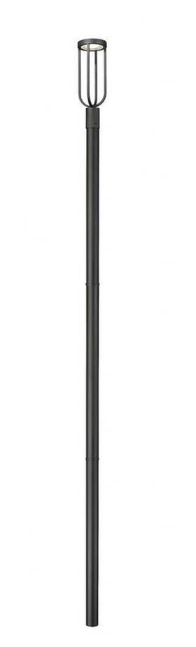 5005phm-5009p120-bk Z-lite Leland - 12w 1 Led Outdoor Post Mount In Industrial 5005phm-5009p120-bk Z-lite Leland - 12w 1 Led Outdoor Post Mount In Industrial