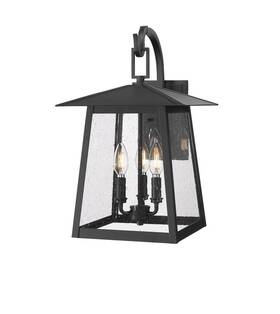 Mount-19 Z-lite 5015m-bk - Rainer 3 Light Outdoor Wall Inches Tall And 11.5 Wide