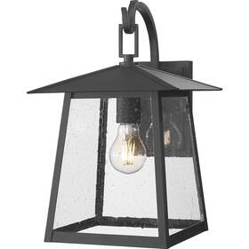 5015s-bk Z-lite Rainer Outdoor Wall Light In Black G9