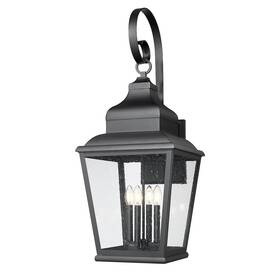 5029xl-bk Z-lite 4 Light Outdoor Wall Sand Black