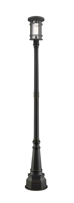 570phb-564p-orb Z-lite Jordan 1-light Outdoor Post Mounted Fixture Light In Oil Rubbed Bronze 570phb-564p-orb Z-lite Jordan 1-light Outdoor Post Mounted Fixture Light In Oil Rubbed Bronze