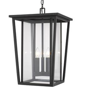 571chxl-orb Z-lite 571chxl Bronze Seoul 3-light 14 Inch W Outdoor Pendant
