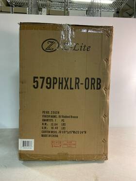 579phxlr-orb Z-lite 3 Light Outdoor Post Mount Fixture
