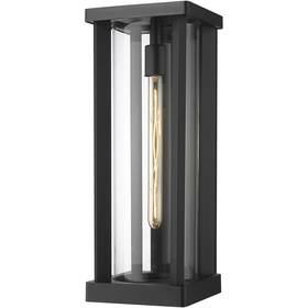 586b-bk Z-lite Glenwood 1 Light 20.25 Inch Black Outdoor Wall 586b-bk Z-lite Glenwood 1 Light 20.25 Inch Black Outdoor Wall