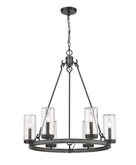 589-6abb Z-lite Marlow 6-light Outdoor Pendant Light In Ashen Barnboard 589-6abb Z-lite Marlow 6-light Outdoor Pendant Light In Ashen Barnboard