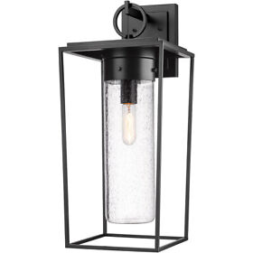 594b-bk Z-lite Sheridan 1 Light 24 Inch Black Outdoor Wall Sconce