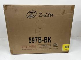 597b-bk Z-lite Laurent 1-light 22.5 Inch Black Outdoor Wall Sconce 597b-bk Z-lite Laurent 1-light 22.5 Inch Black Outdoor Wall Sconce