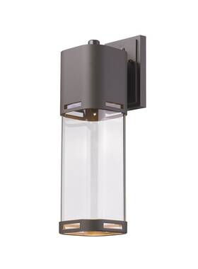 Z-lite 685659073058 562b-dbz-led Lestat - 14w 1 Led Outdoor Wall Mount In Transitional Style Z-lite 685659073058 562b-dbz-led Lestat - 14w 1 Led Outdoor Wall Mount In Transitional Style