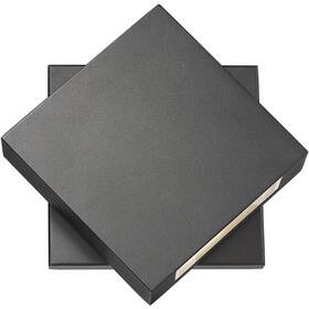 Z-lite 685659133233 573s-bk-led Quadrate Led 9.25 Inch Black Outdoor Wall Light