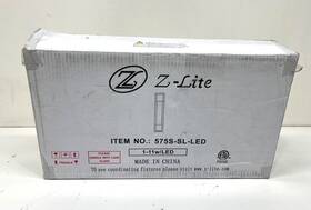 Z-lite 685659133455 Striate 17 Inch Silver Integrated Led Aluminum Outdoor Wall Sconce Light Z-lite 685659133455 Striate 17 Inch Silver Integrated Led Aluminum Outdoor Wall Sconce Light