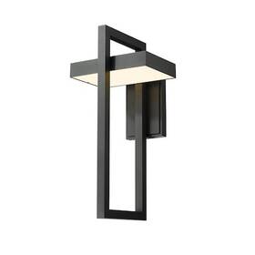 Z-lite 685659151671 566xl-bk-led Luttrel 1 Light Outdoor Wall Sconce Black And Sand Blast Z-lite 685659151671 566xl-bk-led Luttrel 1 Light Outdoor Wall Sconce Black And Sand Blast