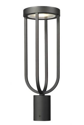 Style-21 Z-lite 685659189735 - Leland 12w 1 Led Outdoor Post Mount In Industrial Inches