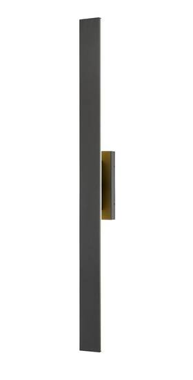 Z-lite 685659191080 5006-48-led Stylet 48 Inch Tall Marine Grade Outdoor Wall - Black