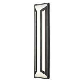 Z-lite 685659217360 2 Light Outdoor Wall Sand Black