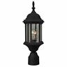 Z295-tb Craftmade Hex Style Matte Black Outdoor Post Mount 647881023157 Z295-tb Craftmade Hex Style Matte Black Outdoor Post Mount 647881023157