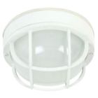 Z395-tw Craftmade Bulkhead Matte White Outdoor Ceiling Mount 647881037505