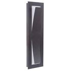 Z4812-mn-led Craftmade Enzo Midnight Outdoor Led Pocket Sconce 647881175146