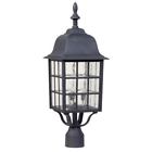 Z575-tb Craftmade Grid Cage Matte Black Outdoor Post Mount 647881020354