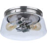 Za3837-sa Craftmade Laclede Light Inch Satin Aluminum Outdoor Flushmount 647881218591
