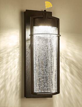 Zegolaer 747301608879 Oil Rubbed Bronze Dusk To Dawn Outdoor Wall Light Fixture Led Porch Wit