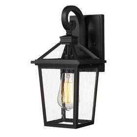 Zx58b-bk Zeyu 2 Pack Outdoor Wall Sconces 14 Inch Modern Farmhouse Outside Mount Light Fo