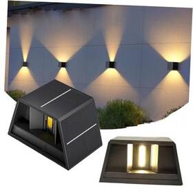 Fx-9076s Zhongshan Fuxu Lighting Co. Ltd. Solar Outdoor Sconce Light With Adjustable Armour Type Beam