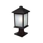 Zl.507phm-533pm-bk Outdoor Post Light In Black 685659062366