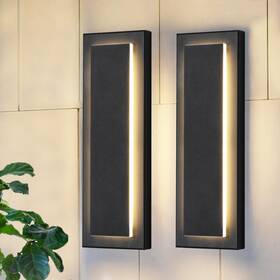 Zsmaiku 711523839601 2 Packs Outdoor Wall Sconce Exterior Lights Fixture Waterproof F Zsmaiku 711523839601 2 Packs Outdoor Wall Sconce Exterior Lights Fixture Waterproof F